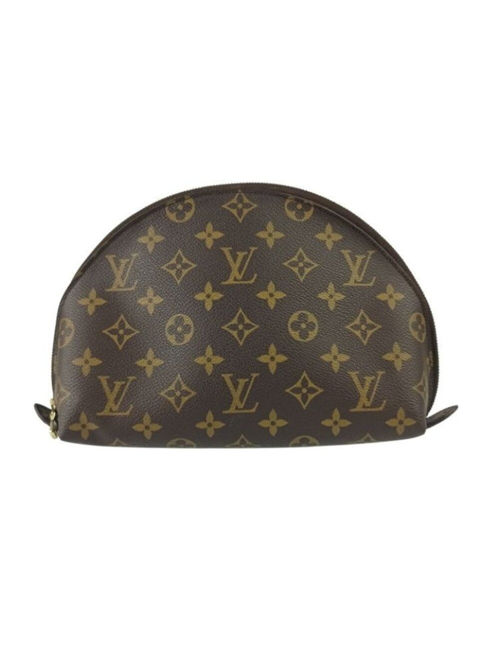 Louis Vuitton Pouch Demironde Brown Monogram Gold